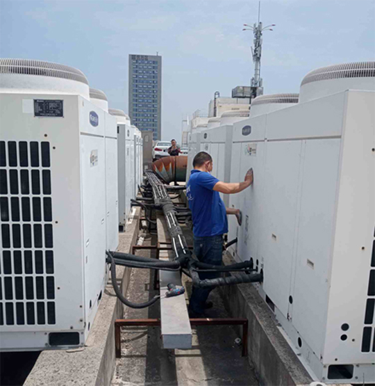 赤峰中央空调制热和不制冷系统维修方法